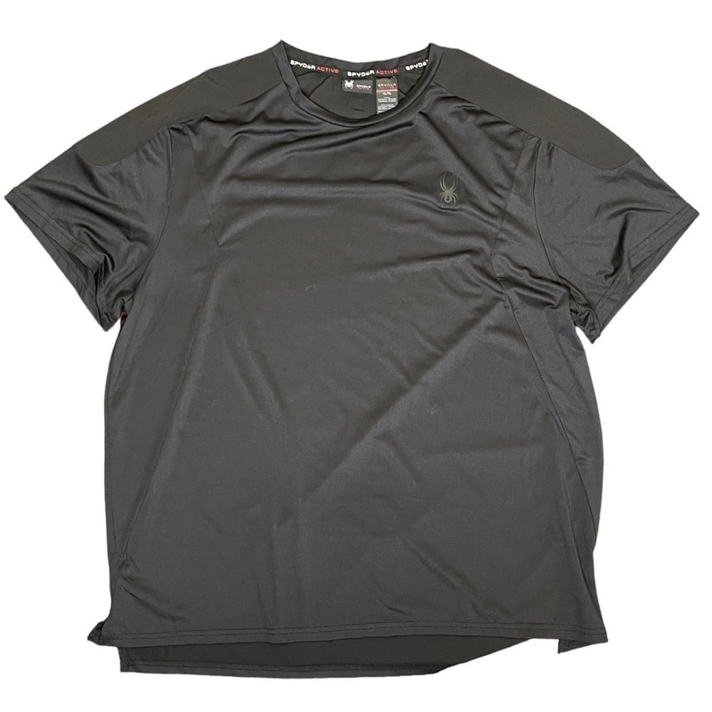 Spyder Active Men's Short Sleeve Tee Shirt‎ Black XL